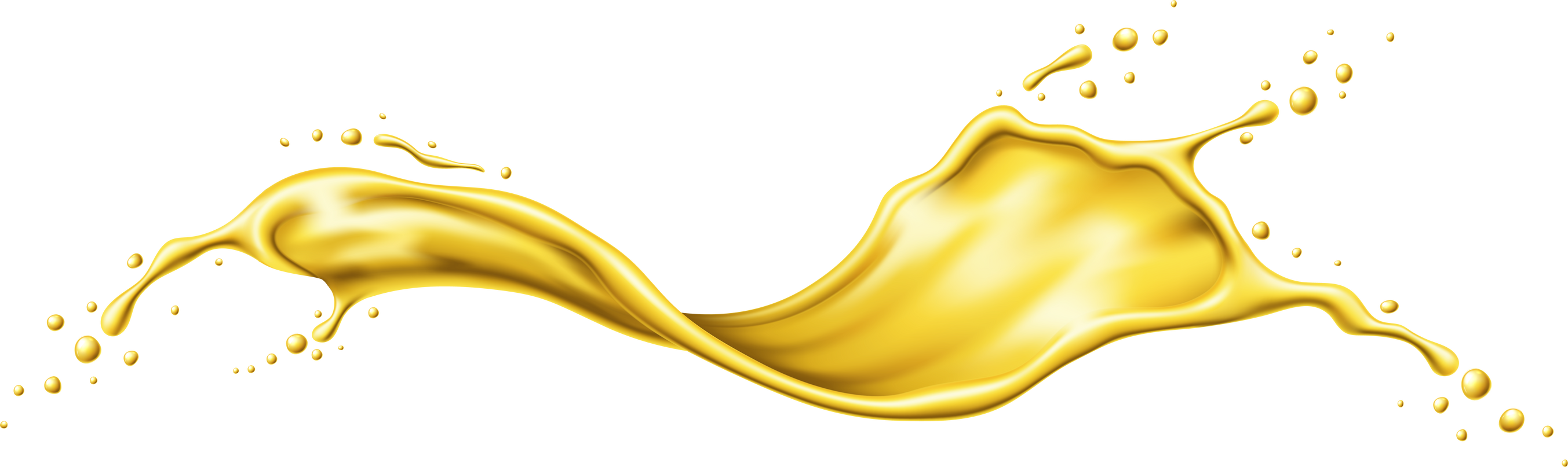 Yellow beer, oil or juice splash, liquid swirl